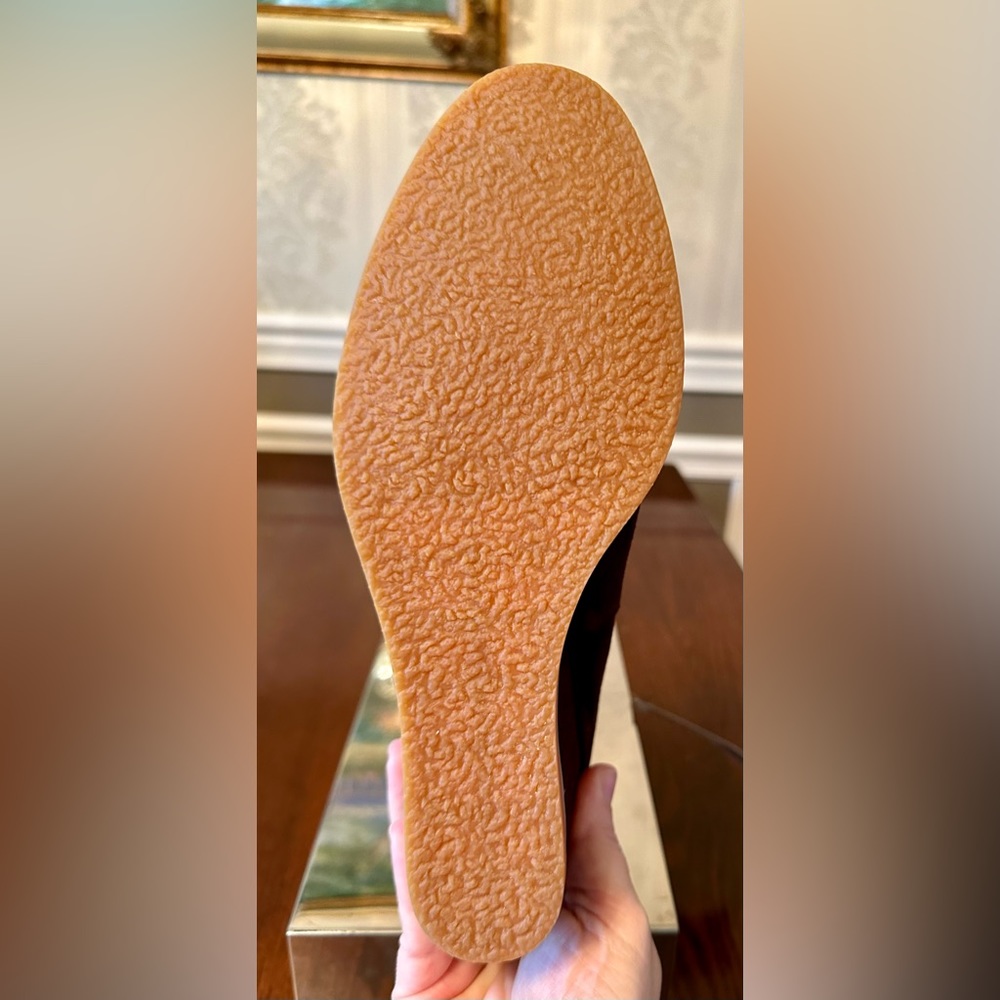 NWT!🤩Splendid!❄️WANDA!⛄️Wedge Heel Ankle Bootie/dark chocolate brown/Size-9 - Picture 12 of 14